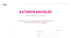 Desktop Screenshot of kathrynmockler.com